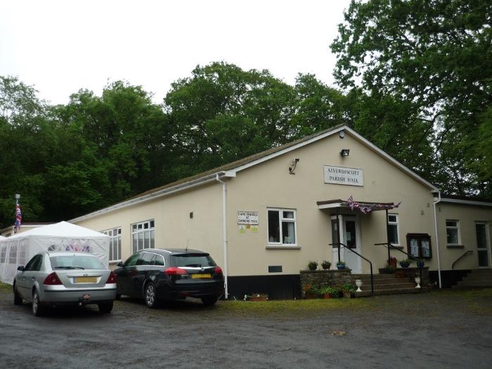 alverdiscott parish hall exterior and car park